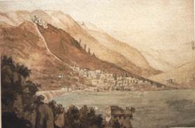Salerno (matita acquerellato, 1792)
